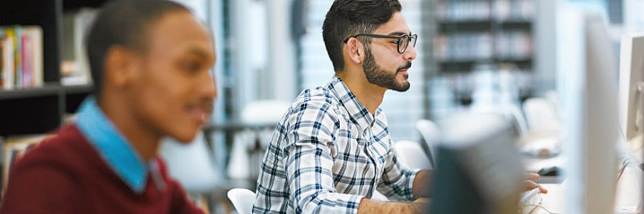 estudante se preparando para o enem